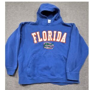 Steve & Barry's Royal Blue Florida Gators Hoodie with Orange and White Lettering